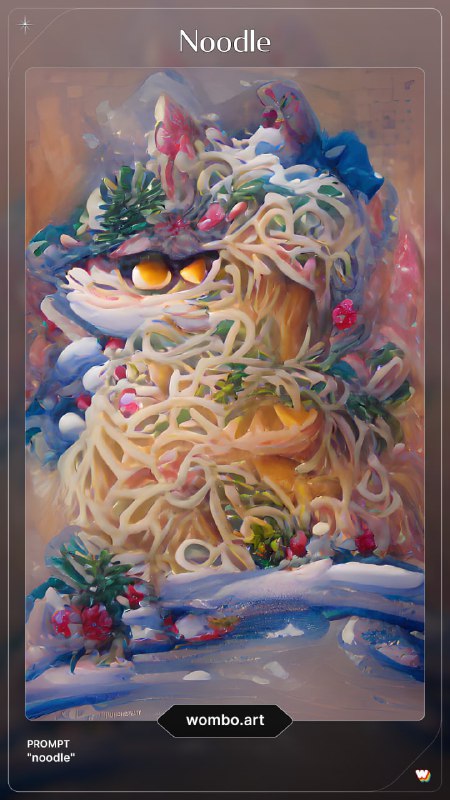 #美图 #网页工具▎  Dream by WOMBO一段简短的描述 + 一个风格，几秒钟生成一幅画作