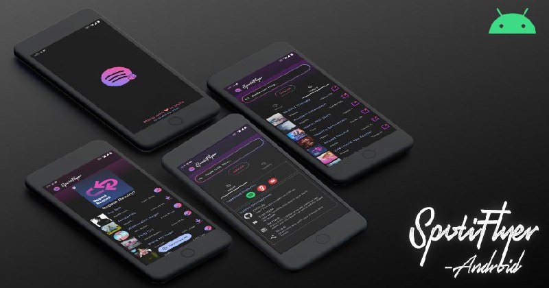 全平台Spotify音乐下载器支持Android/Windows/MacOS/Linux/WebShabinder/SpotiFlyer: Kotlin Multiplatform Music Downloader, Supports Spotify / Gaana / Youtube Music / Jio Saavn .